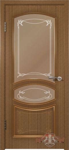 Межкомнатная дверь Версаль 13ДР3 Орех