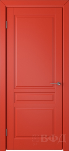 Межкомнатная дверь Стокгольм 56ДГ07 Красный