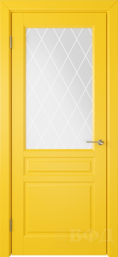 Межкомнатная дверь Стокгольм 56ДО08 Желтый