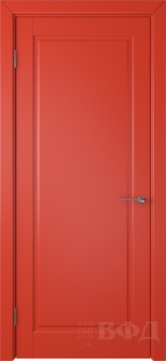 Межкомнатная дверь Гланта 57ДГ07 Красный
