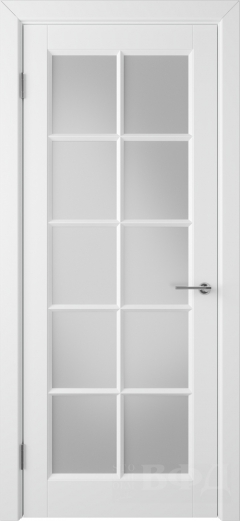 Межкомнатная дверь Гланта 57ДО0 Белая эмаль