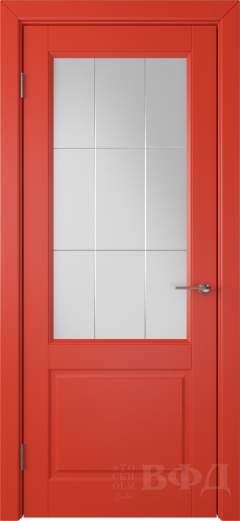 Межкомнатная дверь Доррен 58ДО07 Красный