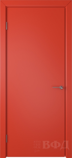 Межкомнатная дверь Ньюта 59ДГ07 Красный