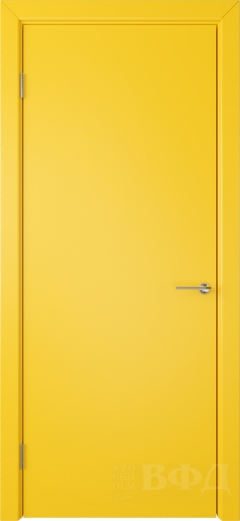 Межкомнатная дверь Ньюта 59ДГ08 Желтый