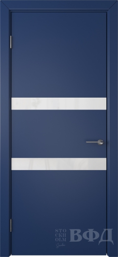 Межкомнатная дверь Ньюта 59ДО09 Синий
