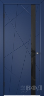Межкомнатная дверь Флитта 26ДО09 Синий
