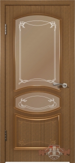 Межкомнатная дверь Версаль 13ДР3 Орех