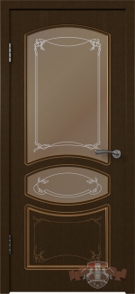 Межкомнатная дверь Версаль 13ДР4 Венге