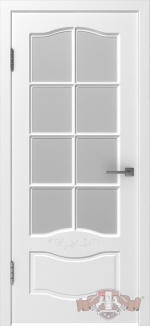 Межкомнатная дверь Прованс 2 47ДО0 Белая эмаль