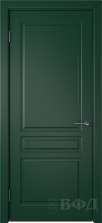 Межкомнатная дверь Стокгольм 56ДГ10 Зеленый