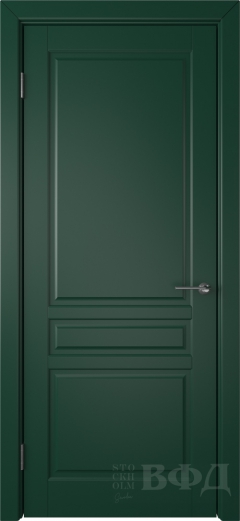 Межкомнатная дверь Стокгольм 56ДГ10 Зеленый