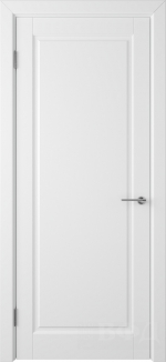 Межкомнатная дверь Гланта 57ДГ0 Белая эмаль