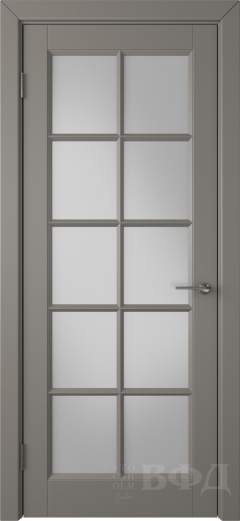 Межкомнатная дверь Гланта 57ДО03 Темно серый