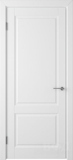 Межкомнатная дверь Доррен 58ДГ0 Белая эмаль