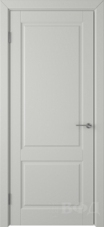 Межкомнатная дверь Доррен 58ДГ02 Светло серый