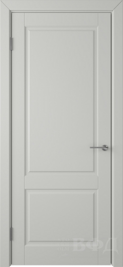 Межкомнатная дверь Доррен 58ДГ02 Светло серый