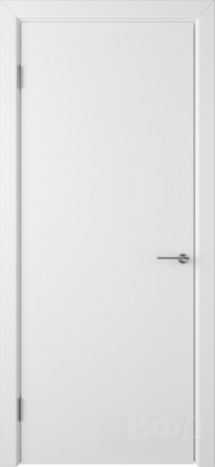 Межкомнатная дверь Ньюта 59ДГ0 Белая эмаль