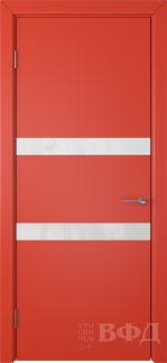 Межкомнатная дверь Ньюта 59ДО07 Красный