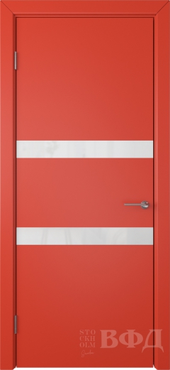 Межкомнатная дверь Ньюта 59ДО07 Красный