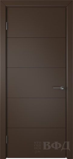 Межкомнатная дверь Тривиа 50ДГ05 Шоколад