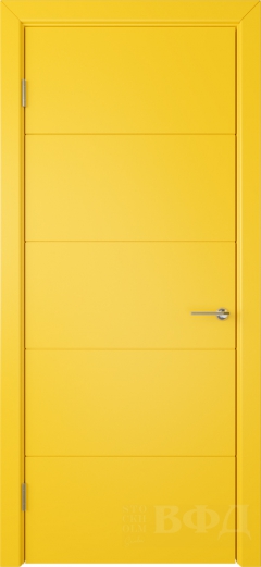 Межкомнатная дверь Тривиа 50ДГ08 Желтый