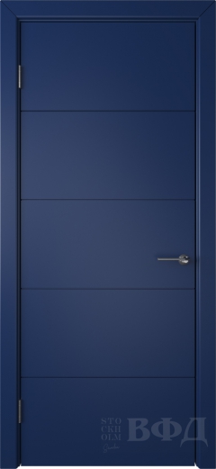 Межкомнатная дверь Тривиа 50ДГ09 Синий