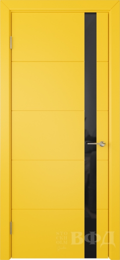 Межкомнатная дверь Тривиа 50ДО08 Желтый