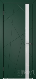 Межкомнатная дверь Флитта 26ДО10 Зеленый