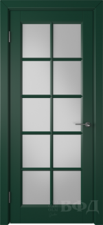 Межкомнатная дверь Гланта 57ДО10 Зеленый