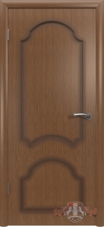 Межкомнатная дверь Кристалл 3ДГ3 Орех